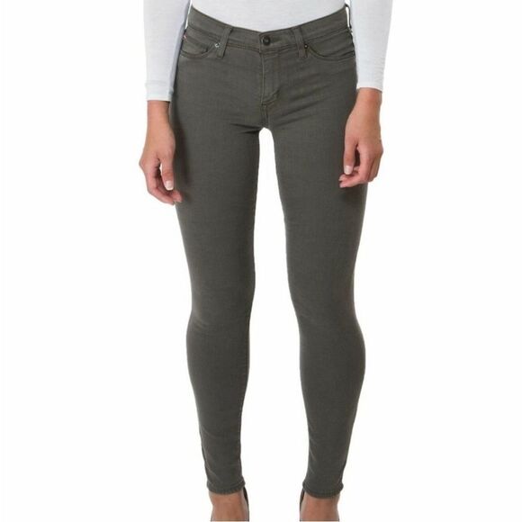 Hudson green Natalie super skinny jeans 27 - Picture 1 of 8